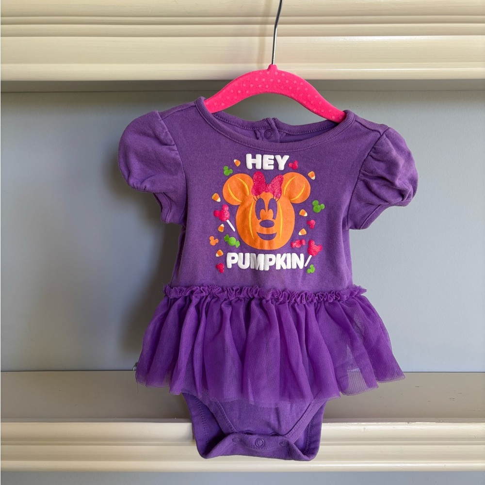 Disney Baby Purple Tee with Colorful Graphics